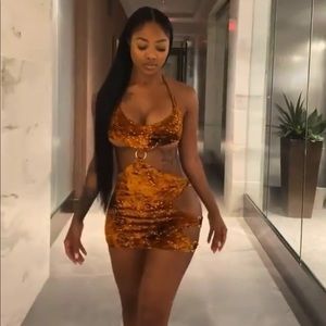 Twileytm fire and desire mini dress